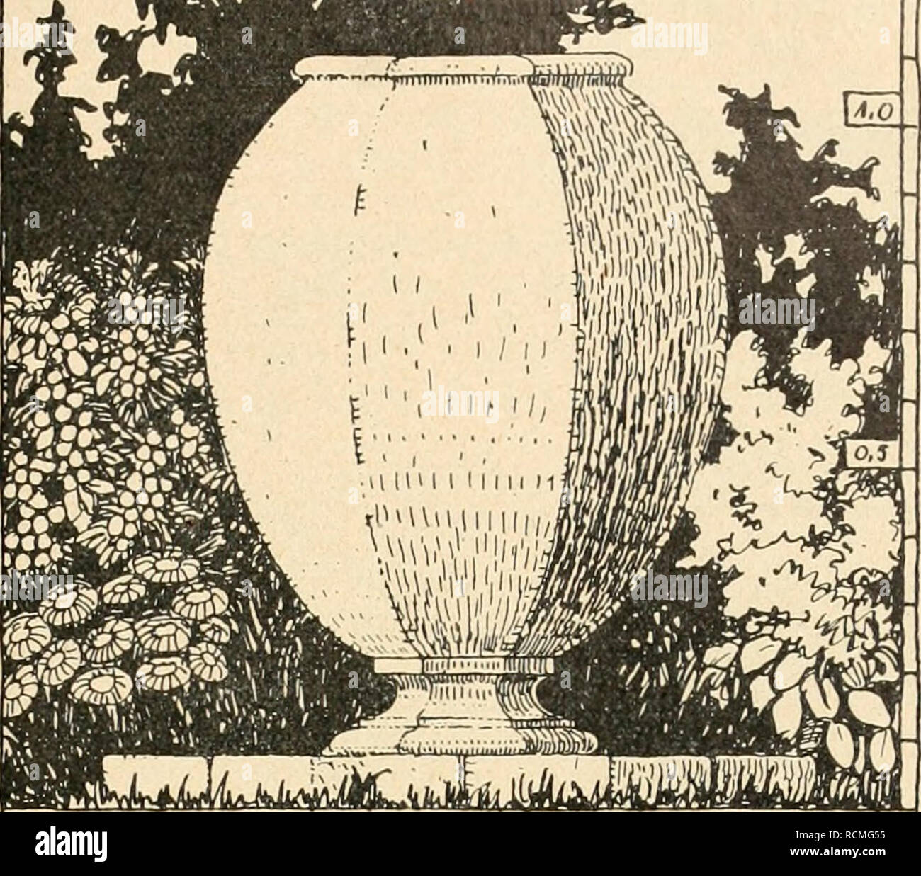 . Die Gartenwelt. Gardening. â ^^ ^i< "^. ^ Oft^J llf. Please note that these images are extracted from scanned page images that may have been digitally enhanced for readability - coloration and appearance of these illustrations may not perfectly resemble the original work.. Berlin : G. Schmidt Stock Photo