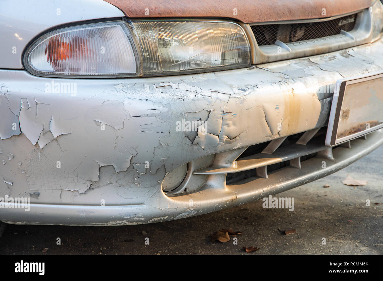 Bumper damage hires stock photography and images Alamy