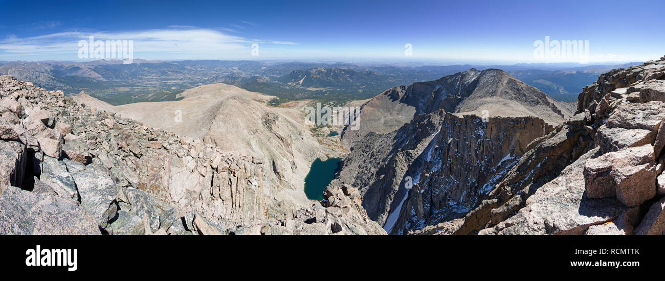 Chasm lake rocky hi-res stock photography and images - Alamy