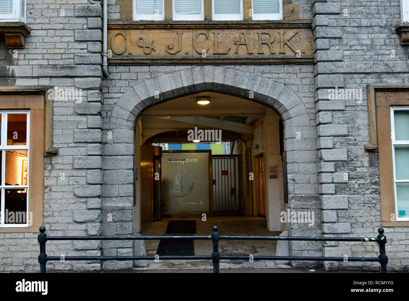 Street, Somerset, UK. 15th January, 2019. C&J Clark's Shoes Head office in  Street in Somerset. Parts of its company due to close. Credit: Robert  Timoney/Alamy Live News Stock Photo - Alamy