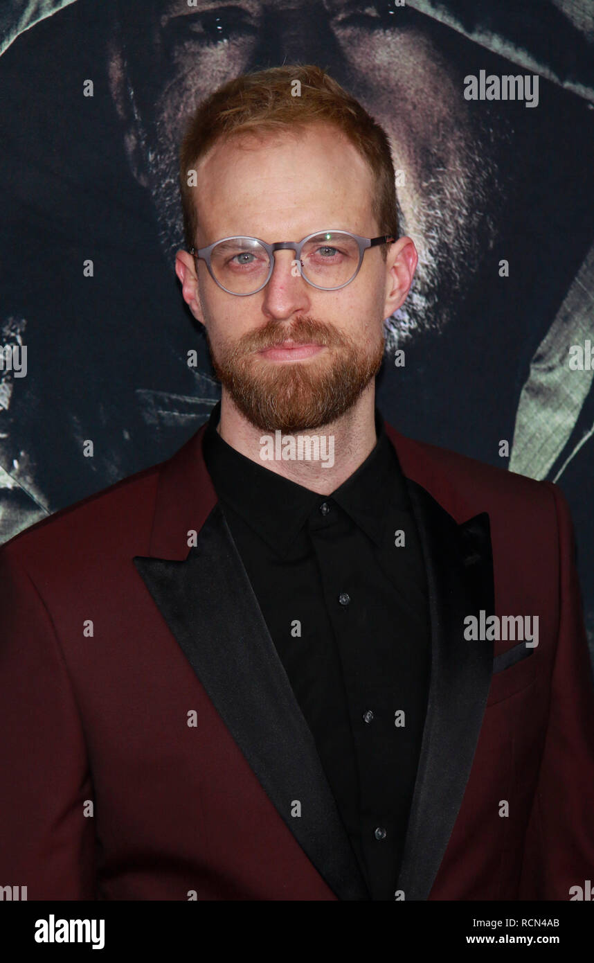 New York, NY, USA. 15th Jan, 2019. Adam David Thompson at the New York ...