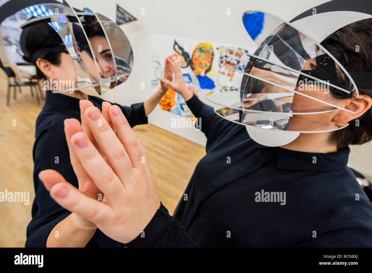 Tate Sensorium London, UK. 16th January, 2019. Sensorium (fragmenting to recompose the ...