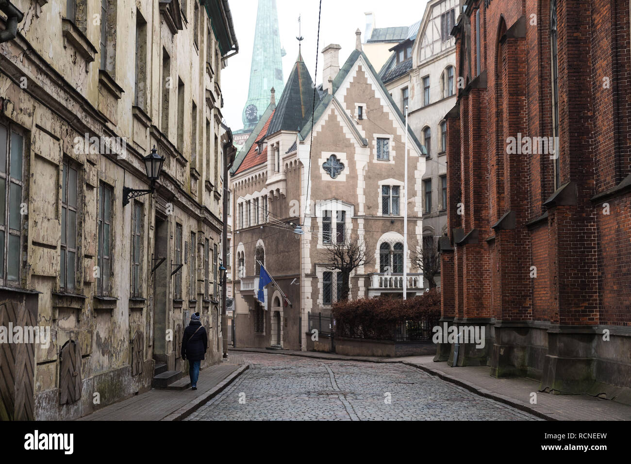 Riga down hi-res stock photography and images - Alamy