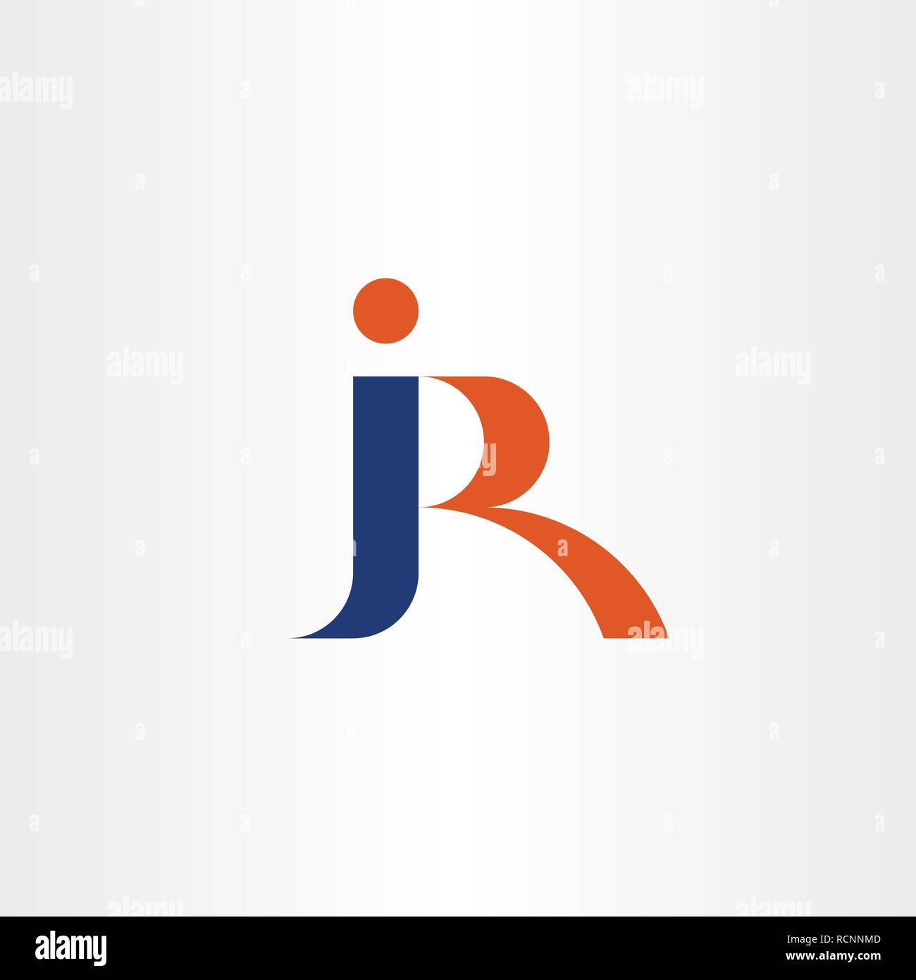 Letter J And R Jr Combination Logo Vector Icon Stock Vector Image And Art Alamy