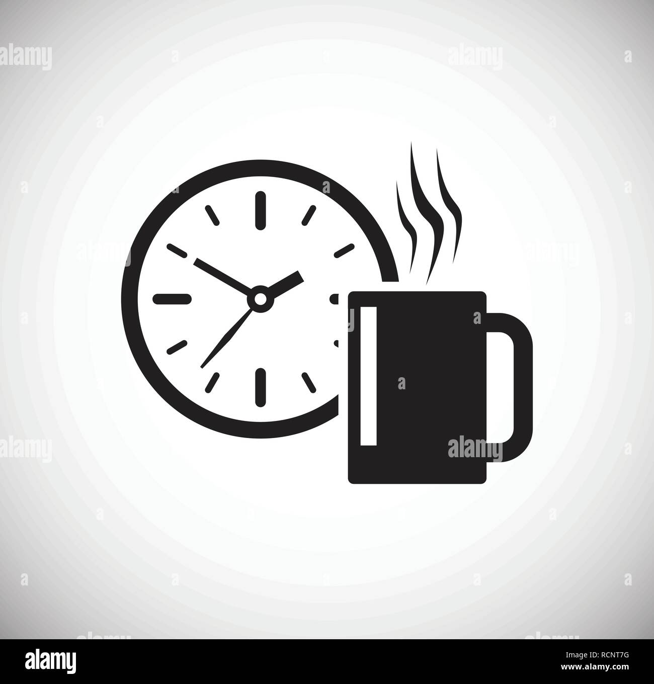 Business break icon on white background for graphic and web design ...