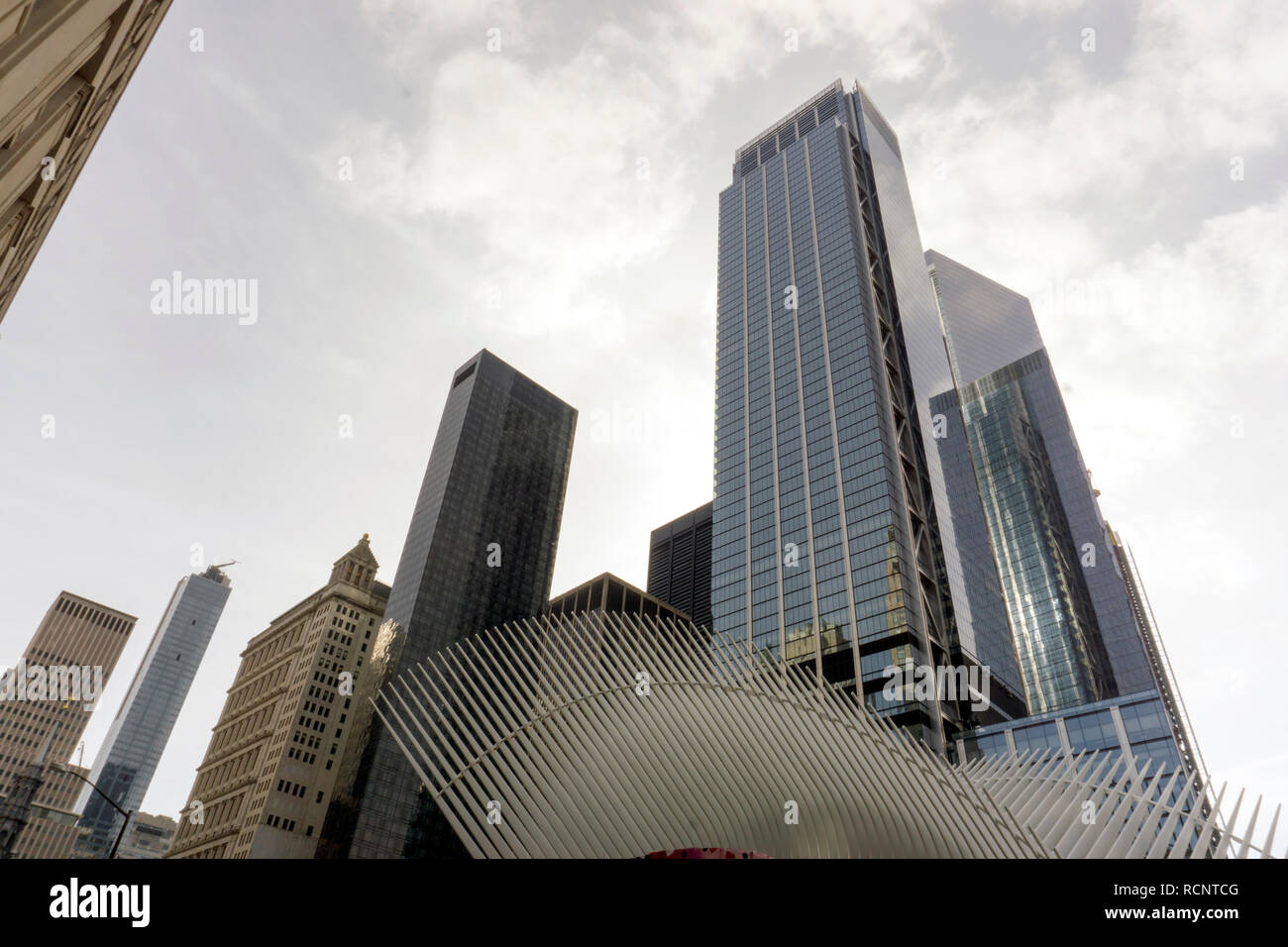 Skyscrapers, modern buildings in New York city Stock Photo - Alamy