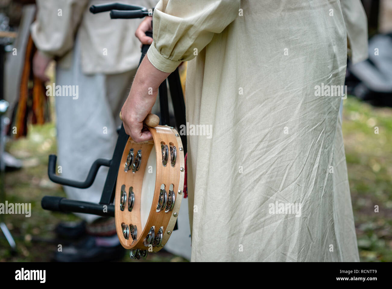 Costume girl tambourine hires stock photography and images Alamy