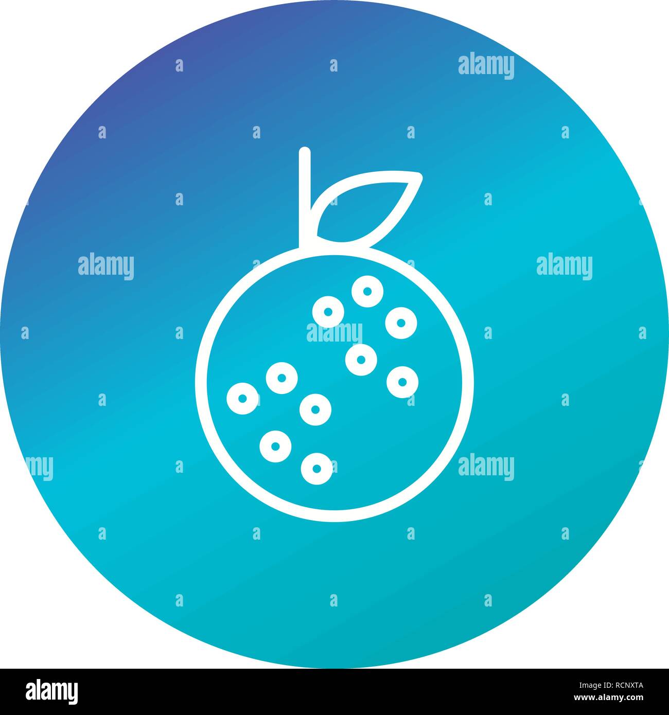 Vector Orange Icon Stock Vector Image & Art Alamy