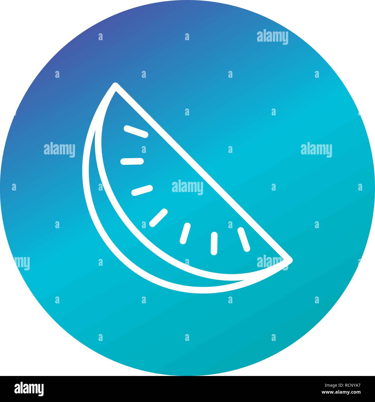 Vector Watermelon Icon Stock Vector Image & Art - Alamy