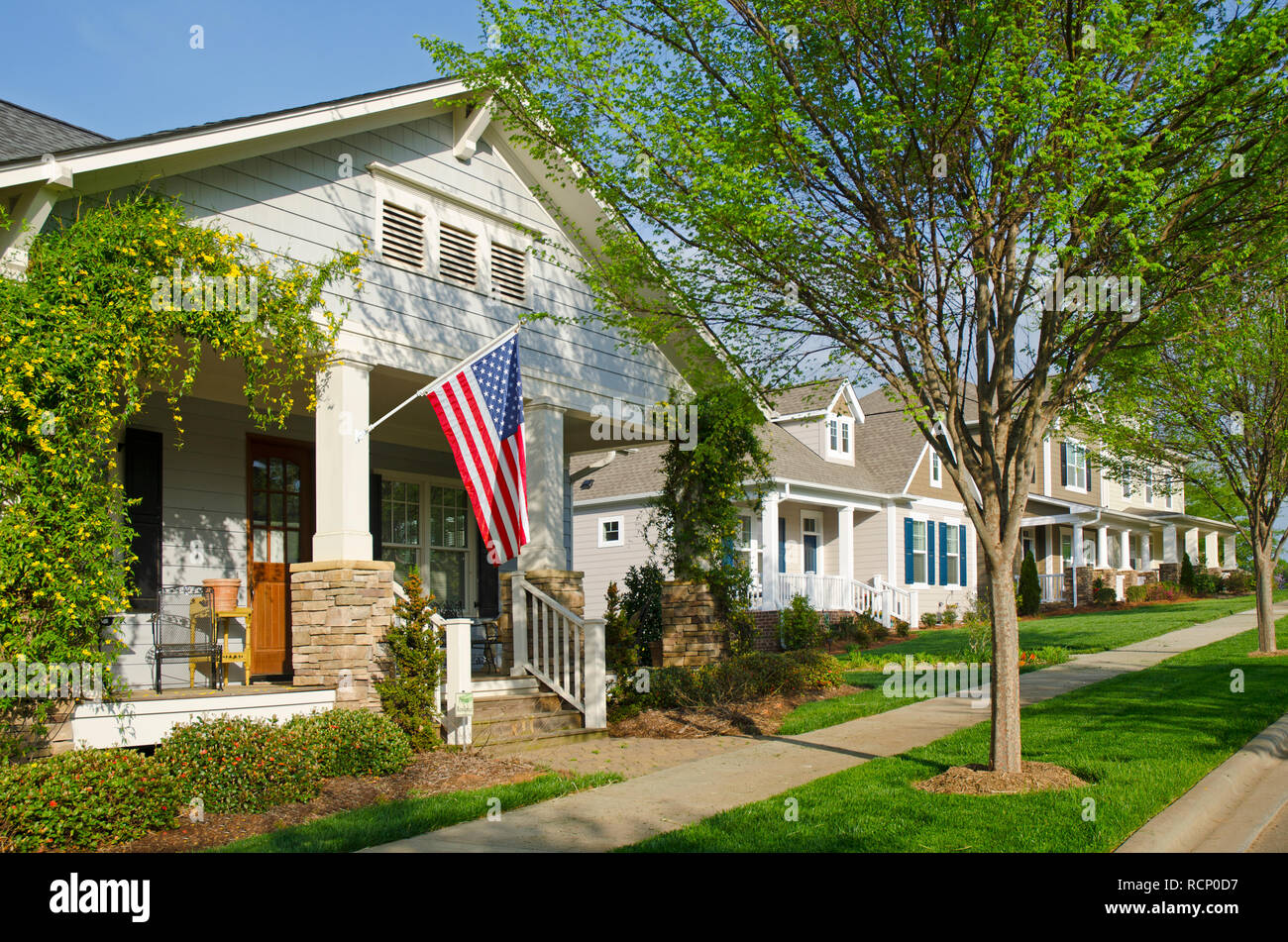 Victorian, Cottage Homes Stock Photo - Alamy