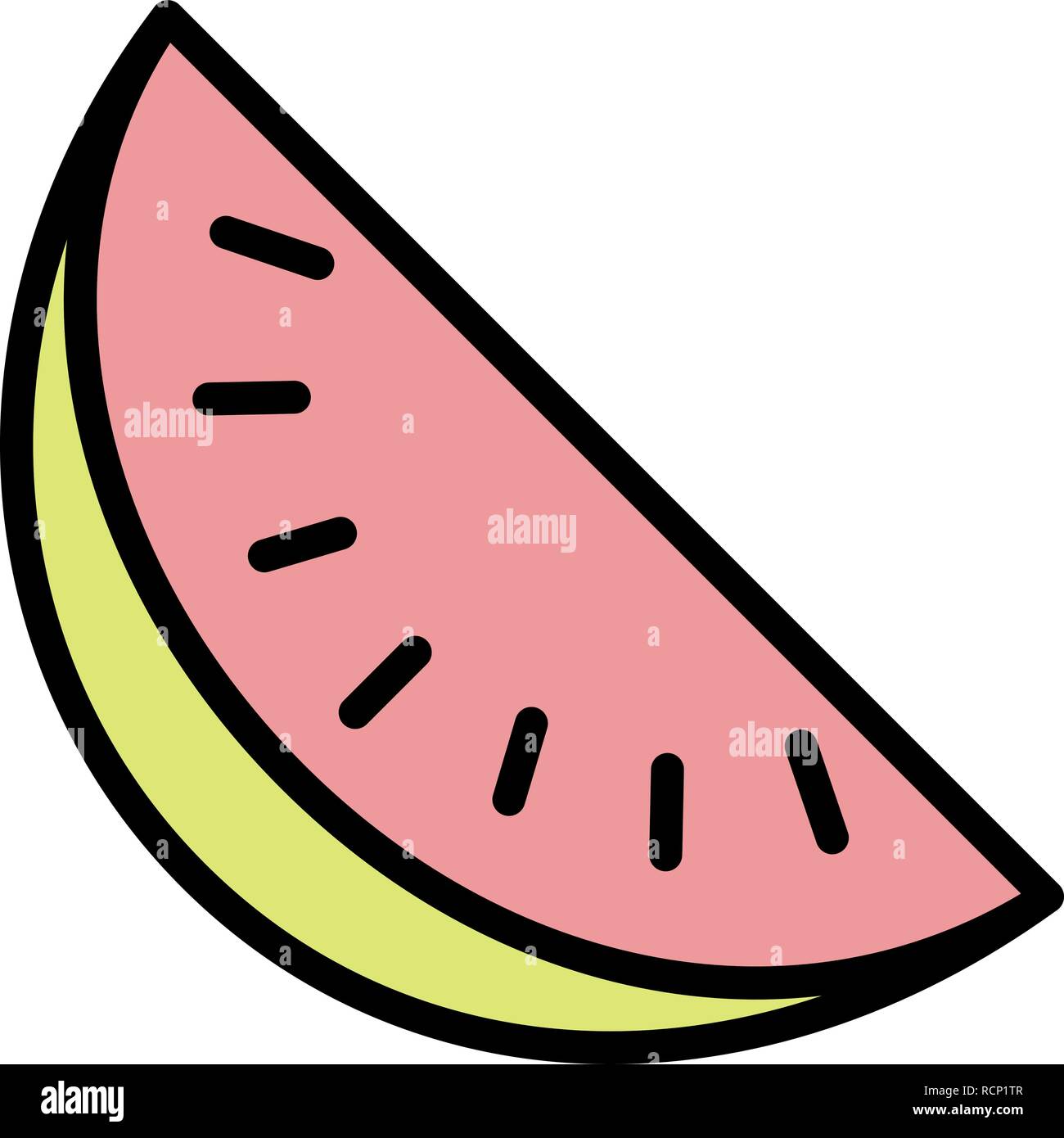 Vector Watermelon Icon Stock Vector Image & Art - Alamy