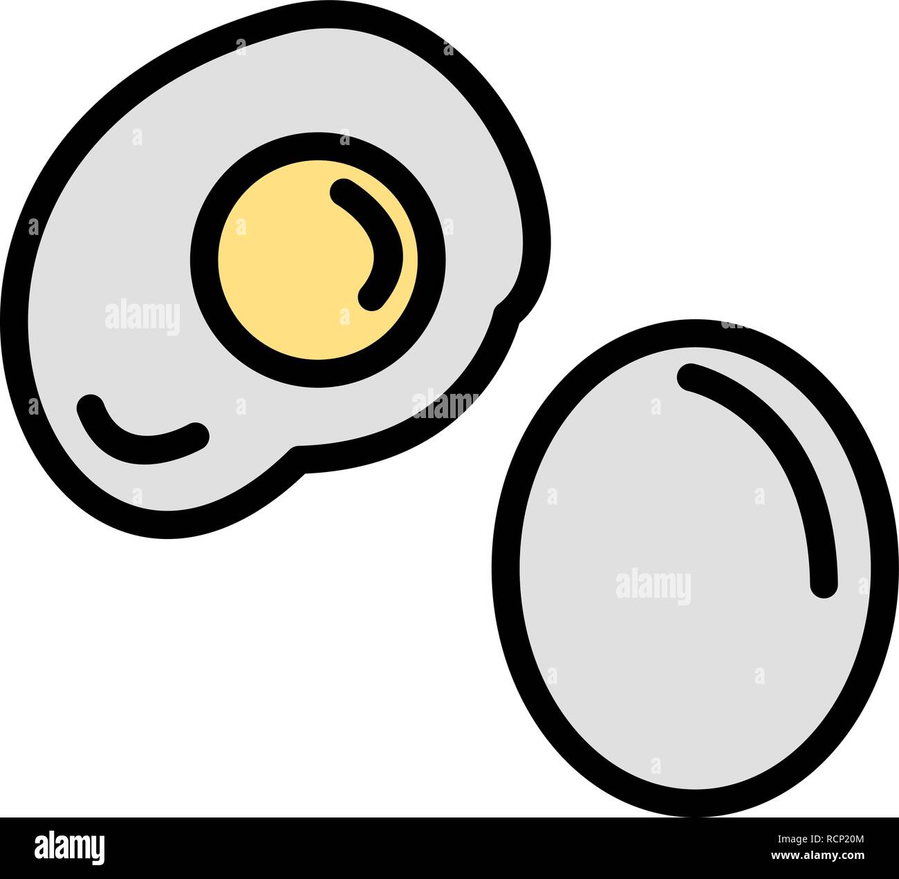 Vector Egg Icon Stock Vector