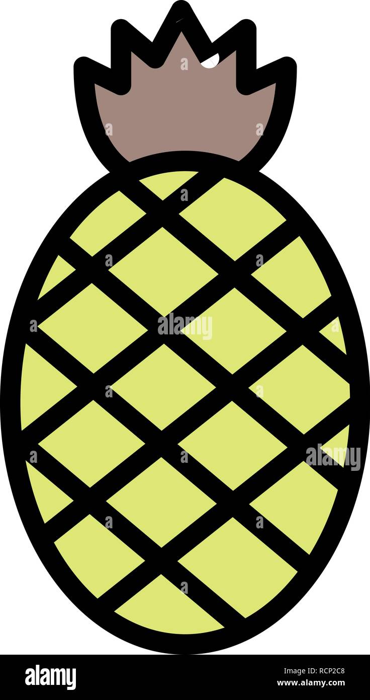 Vector Pineapple Icon Stock Vector Image & Art - Alamy
