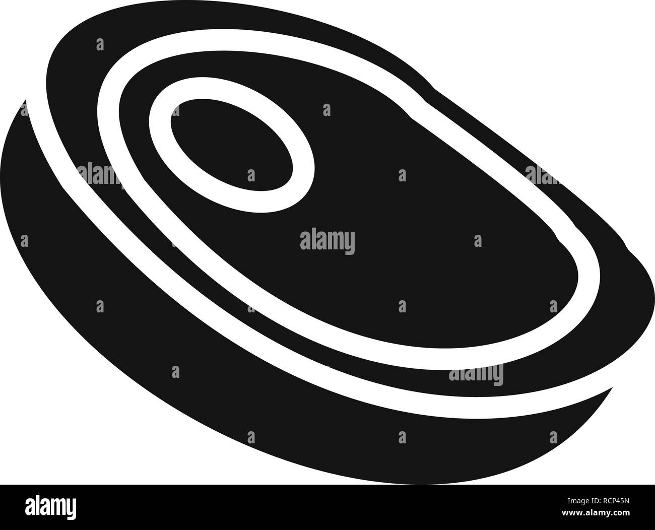 Vector Steak Icon Stock Vector Image & Art - Alamy