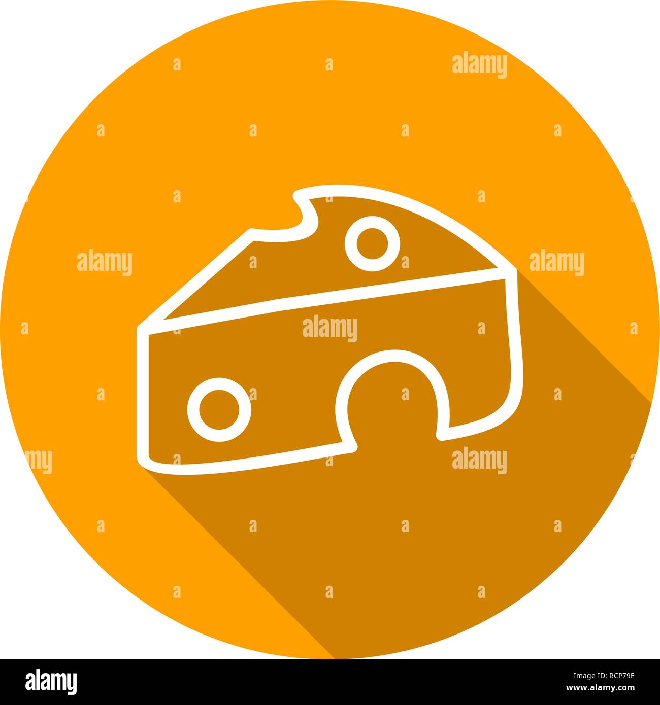 Vector Cheese Icon Stock Vector Image & Art - Alamy