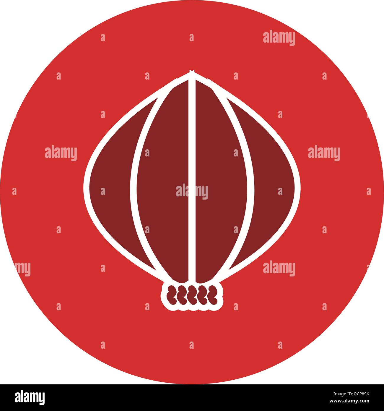 Vector Garlic Icon Stock Vector