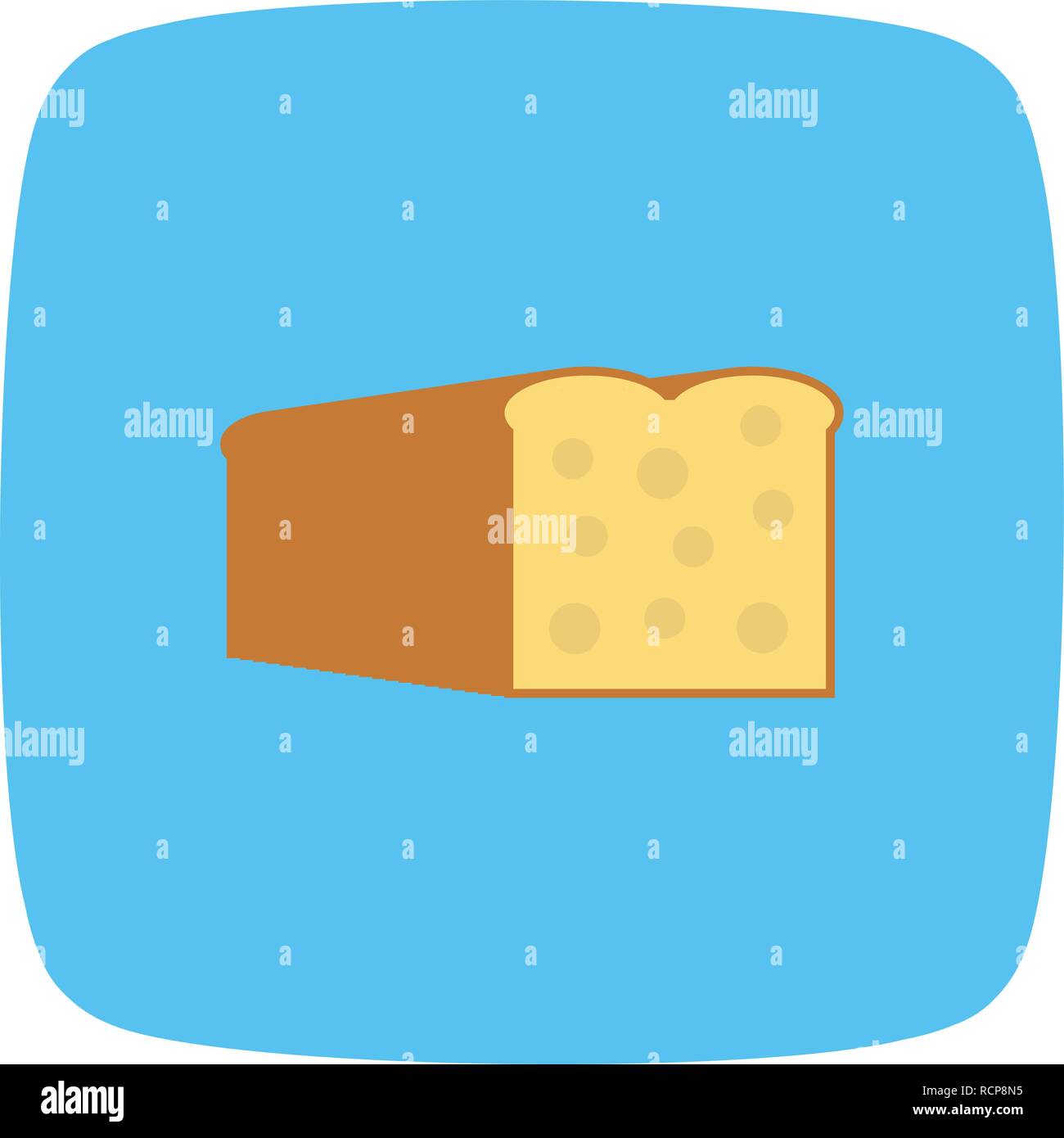 Vector Bread Icon Stock Vector Image & Art - Alamy