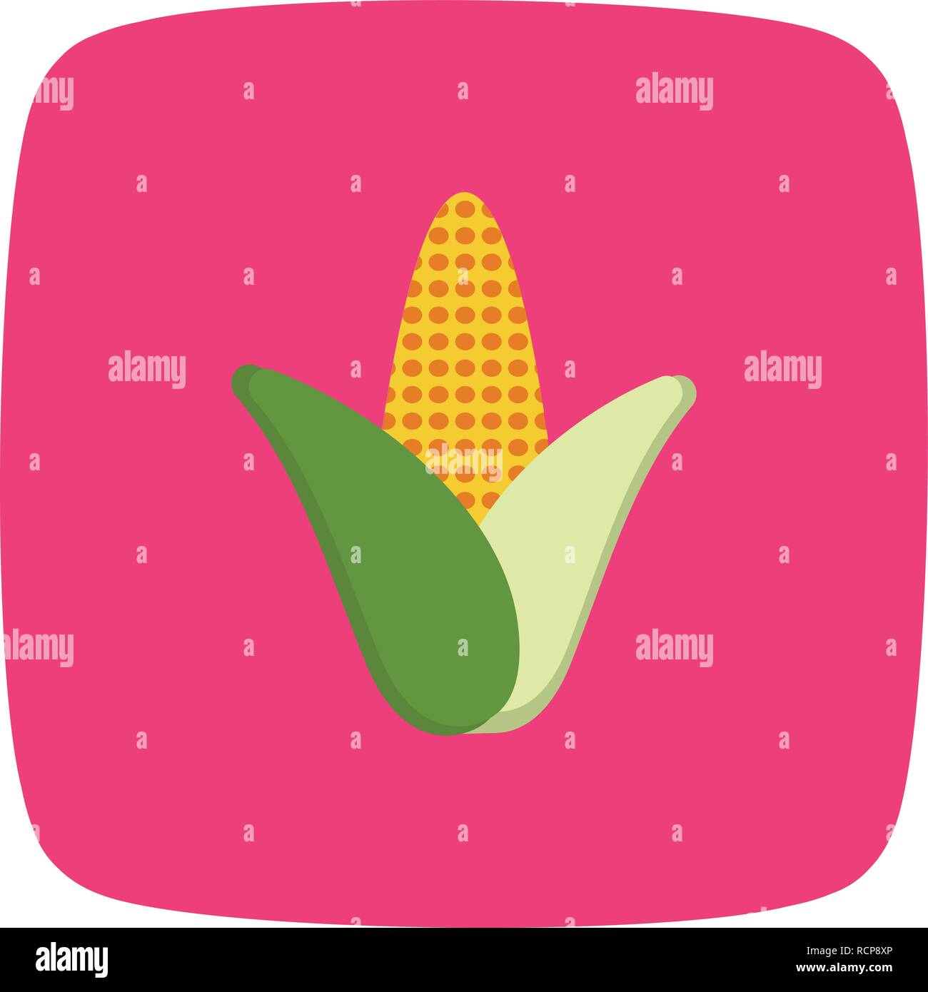 Vector Corn Icon Stock Vector Image & Art - Alamy