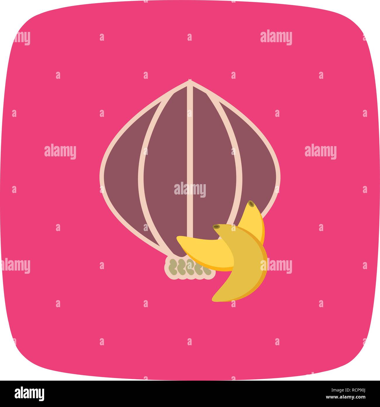 Vector Garlic Icon Stock Vector