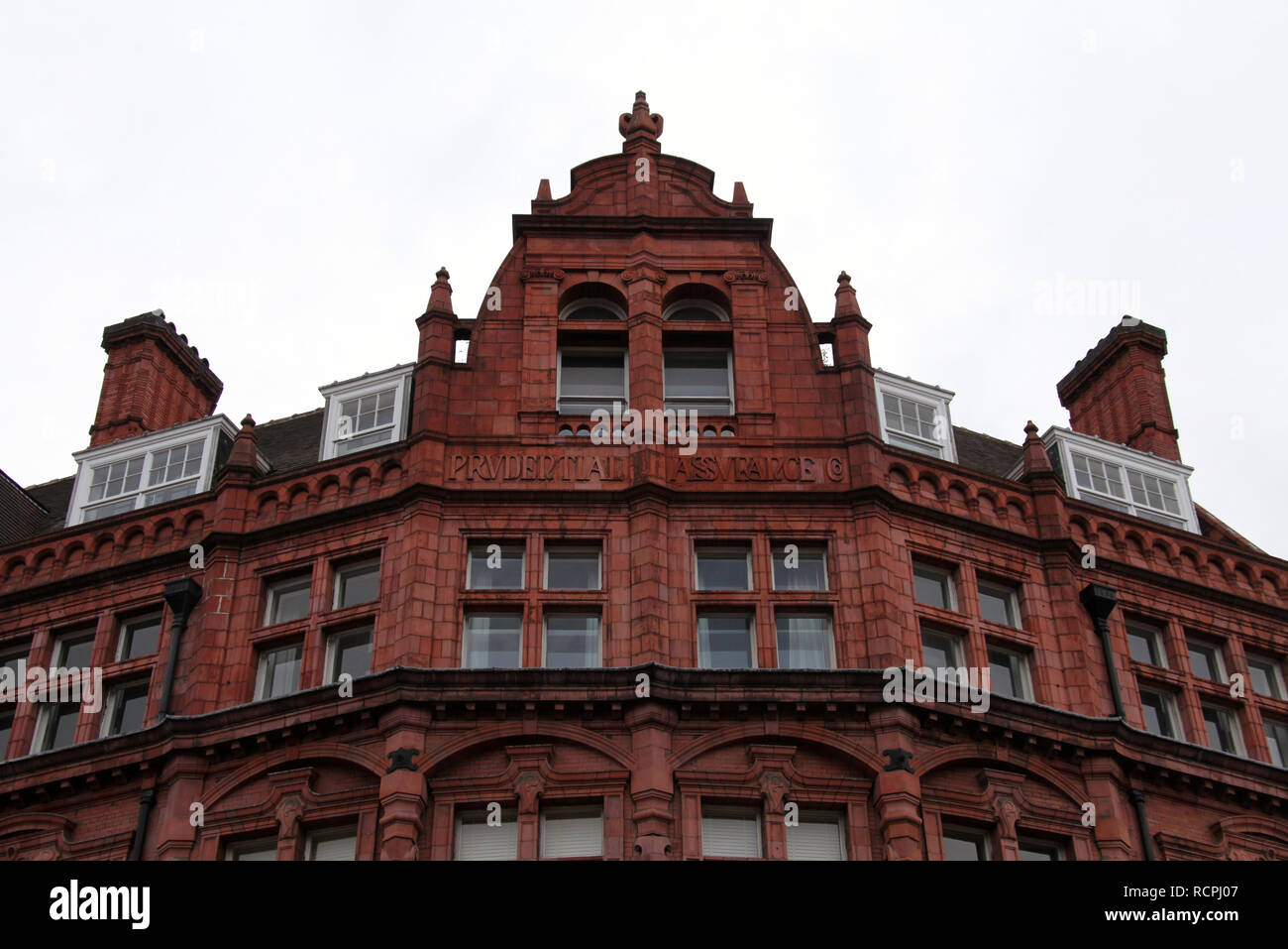Prudential Assurance Building in Sheffield Stock Photo