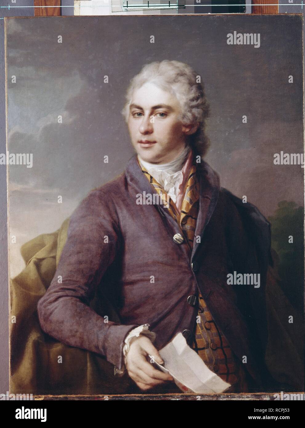 Portrait of Yakov Ivanovich Bilibin (1779-1854). Museum: State ...