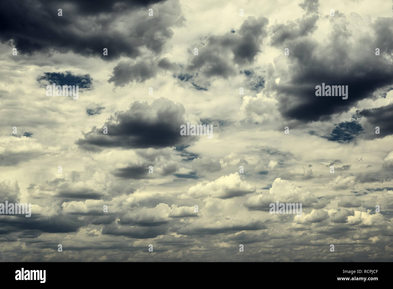 Dark stormy sky for background Stock Photo - Alamy