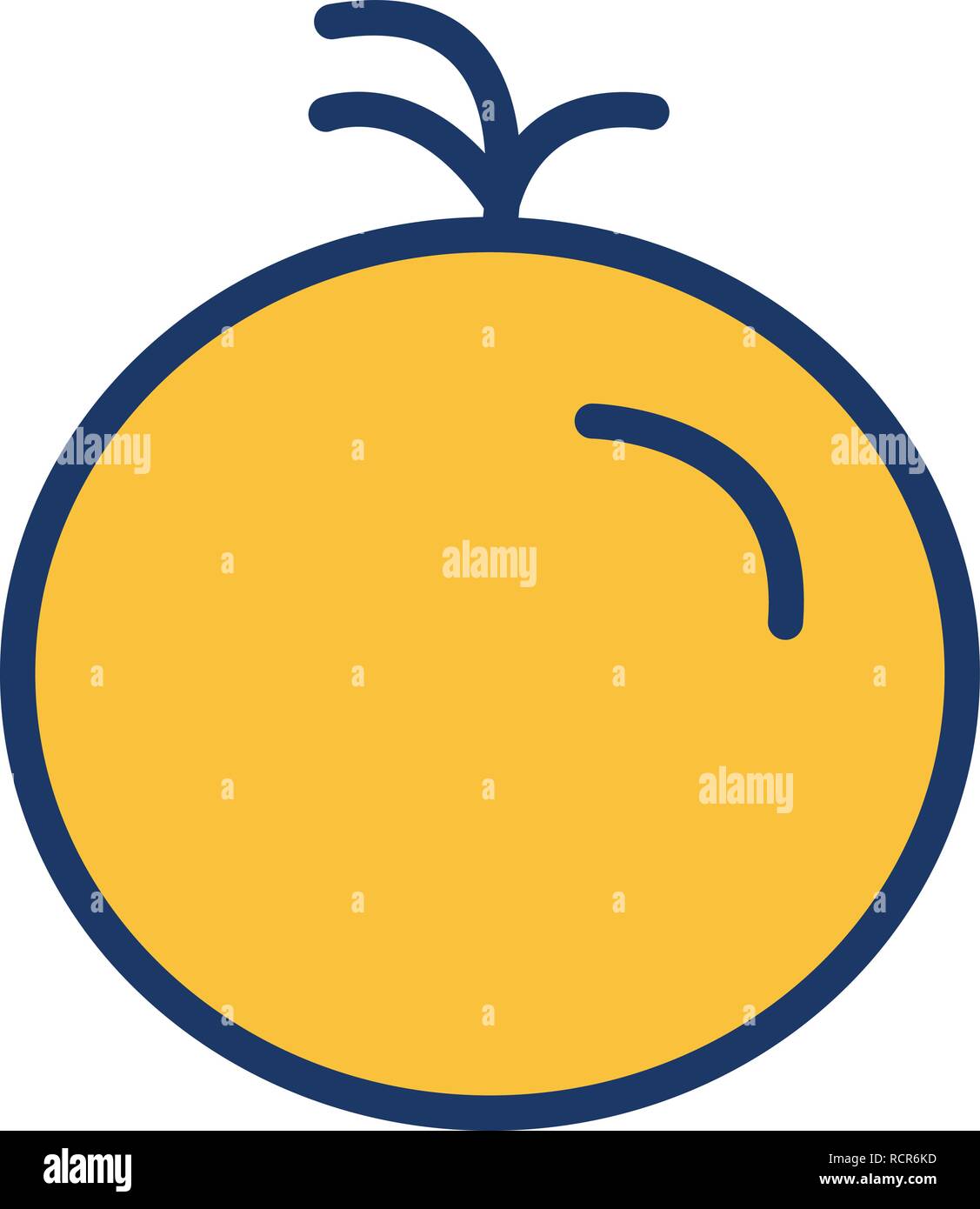 Vector Tomato Icon Stock Vector