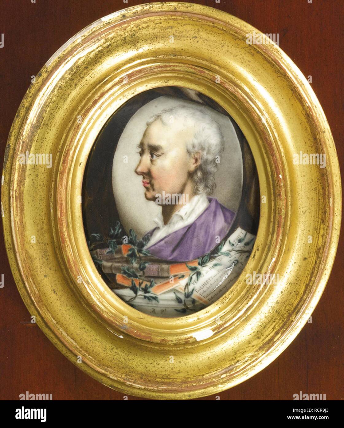 Portrait of Jonathan Swift (1667-1745). Museum: PRIVATE COLLECTION. Author: Barber, Rupert. Stock Photo