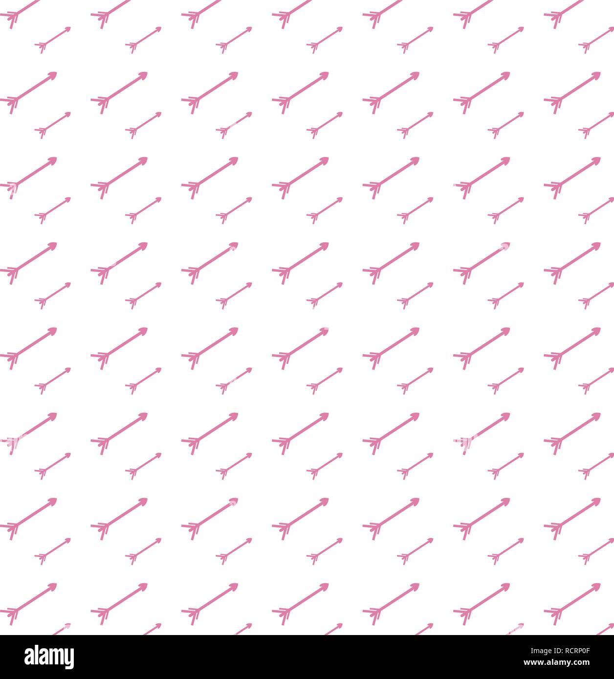 pink arrows on white background decoration vector illustration Stock ...