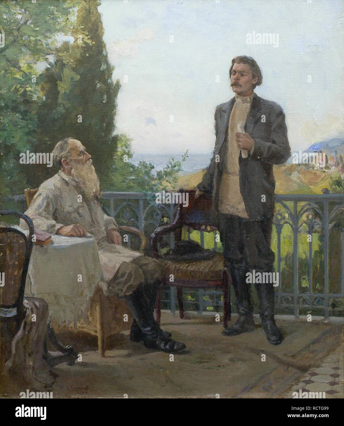 горький и тургенев