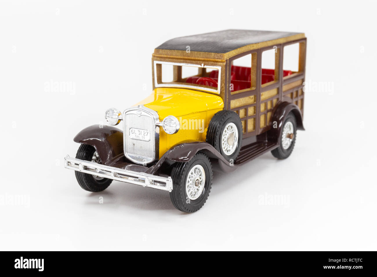 Matchbox Models of Yesteryear Y-21 Ford Model A Woody Wagon 1930. Stock Photo