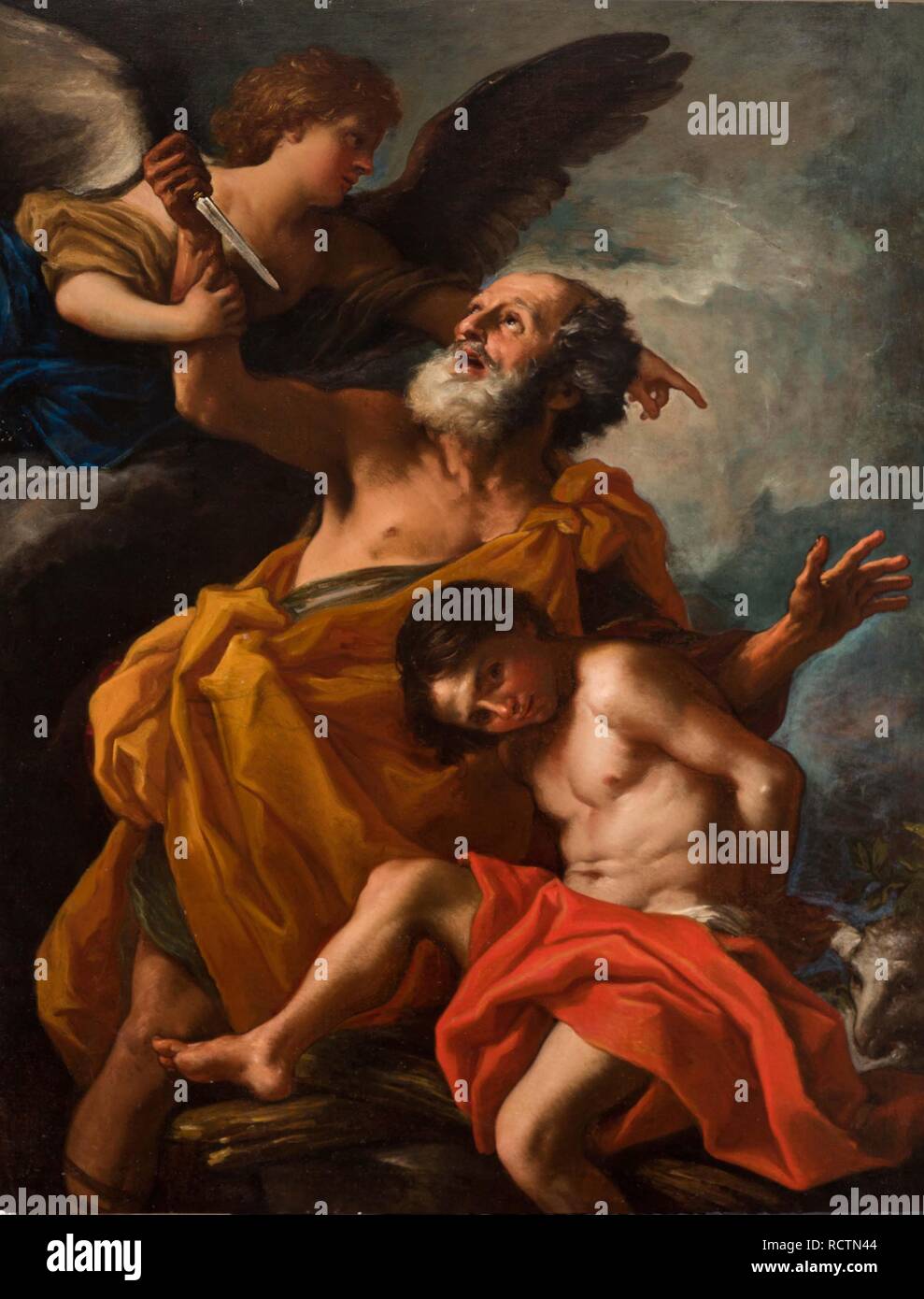 Abraham sacrificing isaac hi-res stock photography and images - Alamy