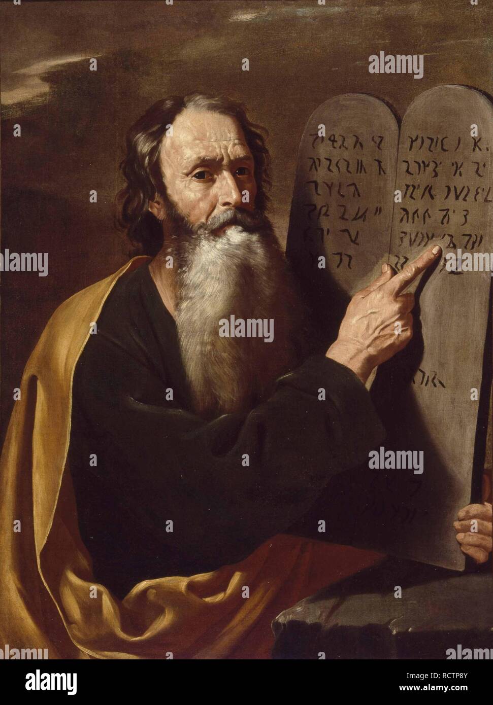 Baptism of Christ (1658) by Elisabetta Sirani – Artchive, image size:971x1390