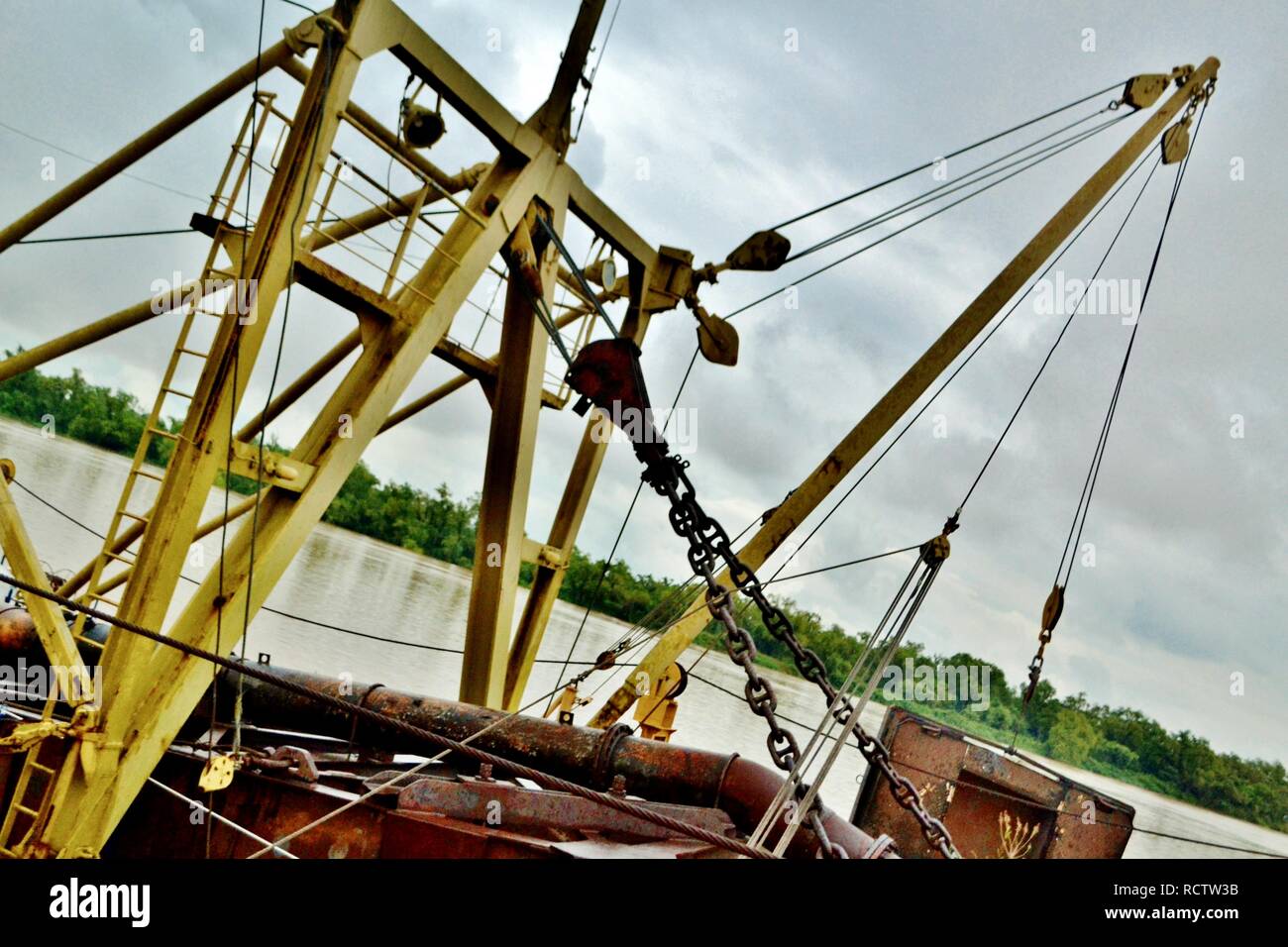 Old cargo hoist hires stock photography and images Alamy