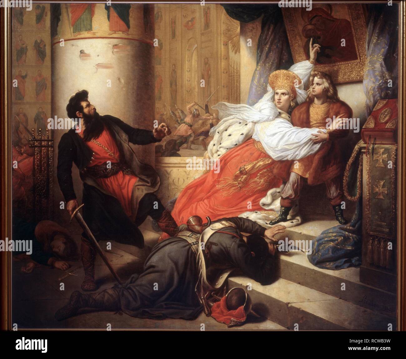 Streltsy uprising of 1682 hi-res stock photography and