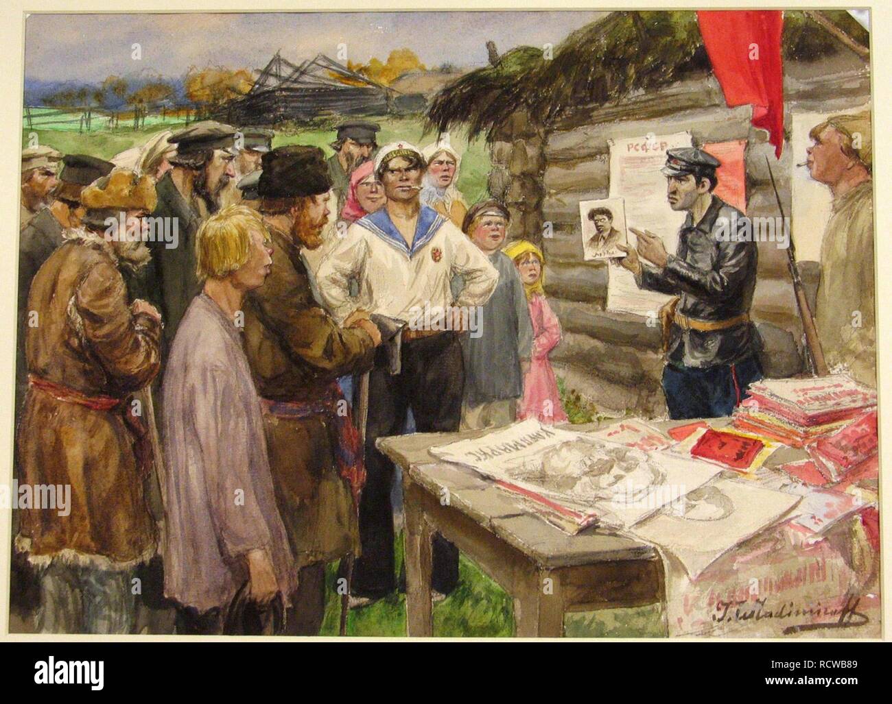 Russian peasants hi-res stock photography and images - Alamy