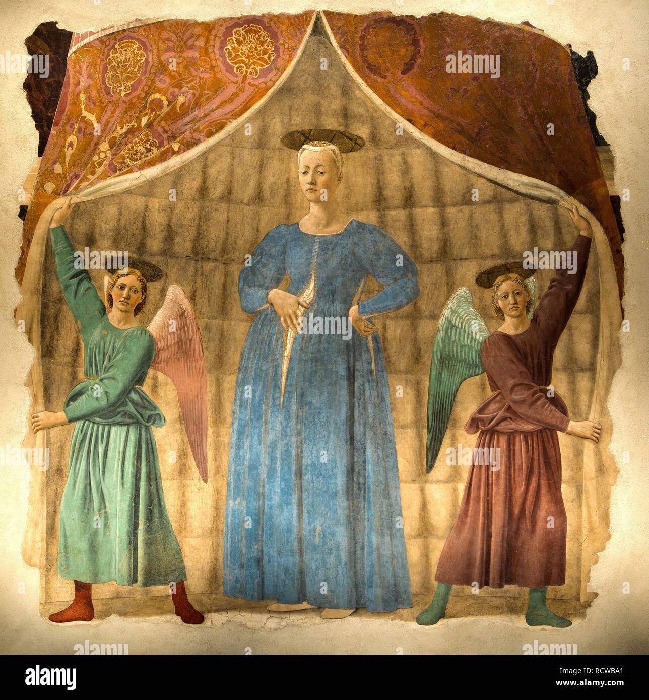 Madonna Del Parto Piero Della Francesca