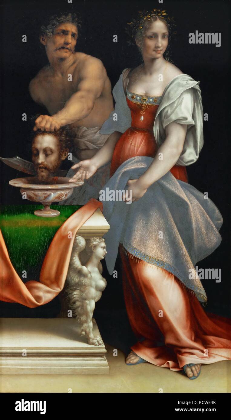 Salome with the Head of John the Baptist. Museum Art History Museum, Vienne. Author SESTO