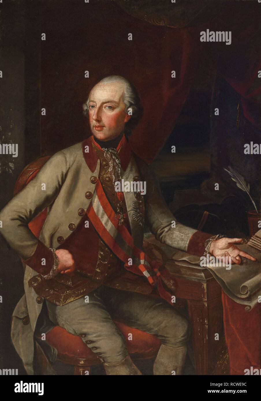 Portrait of Emperor Joseph II (17411790). Museum Landesmuseum