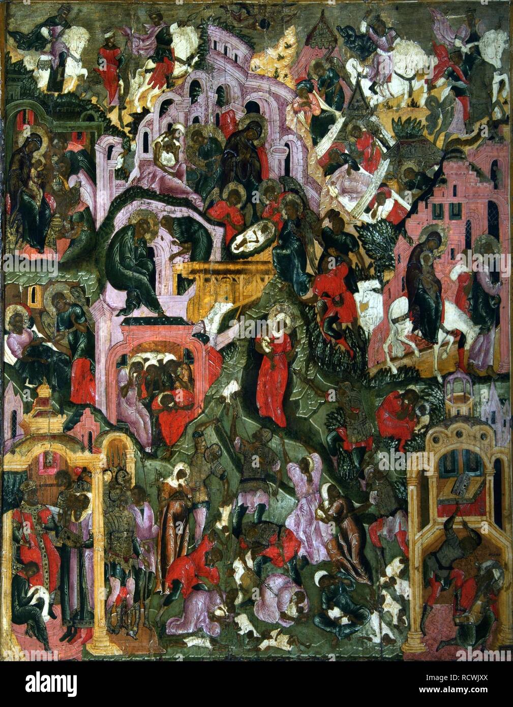 The Nativity of Christ (The Holy Night). Museum: State Tretyakov ...