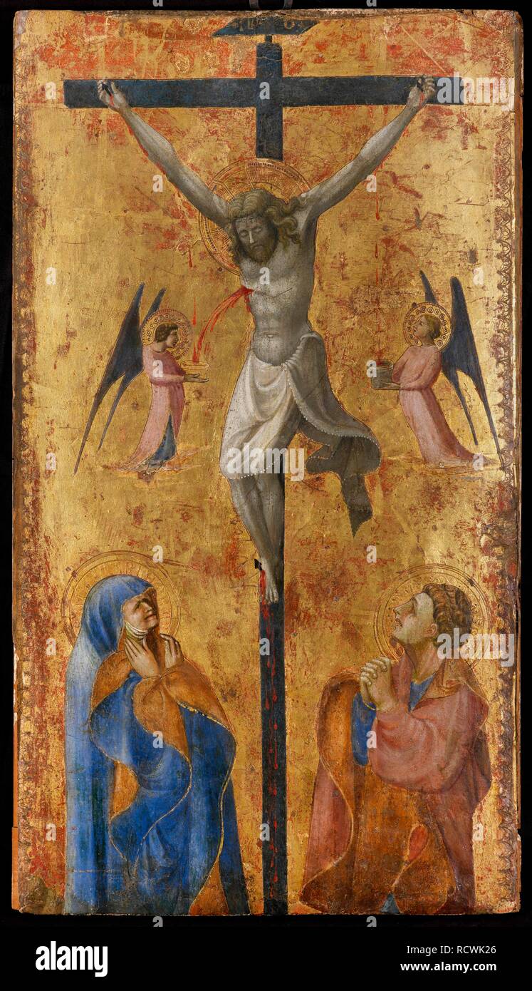 The Crucifixion. Museum: PRIVATE COLLECTION. Author: UCCELLO, PAOLO. Stock Photo