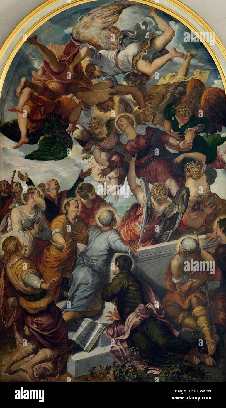 The Assumption of the Blessed Virgin Mary. Museum: Upper Church of Our Lady, Bamberg. Stock Photo