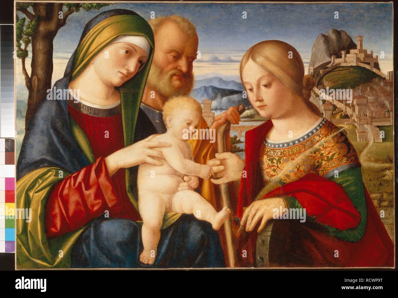 The Mystical Marriage of Saint Catherine. Museum: State A. Pushkin ...