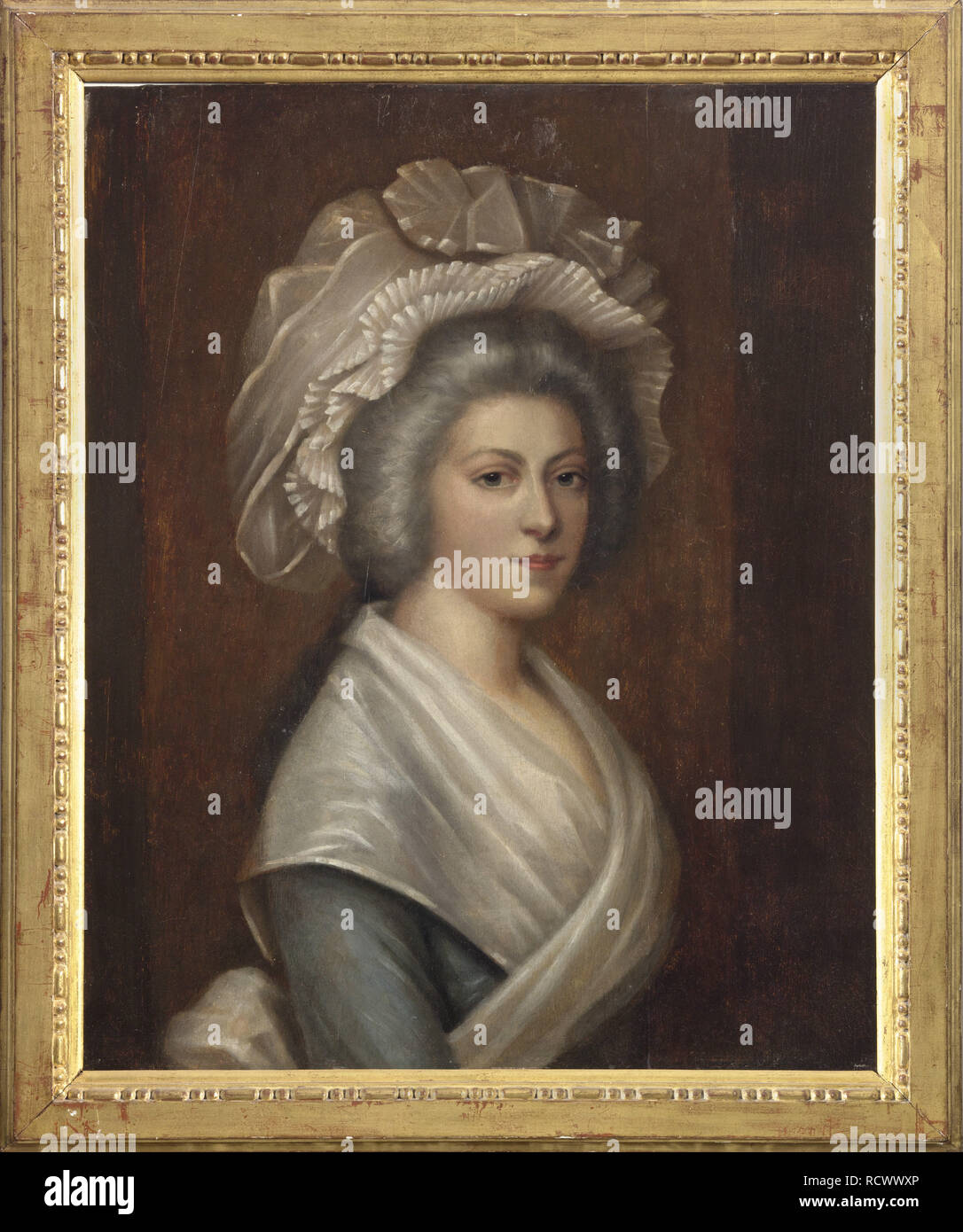 Madame Élisabeth at the Temple Prison. Museum: PRIVATE COLLECTION. Author: Kucharski, Alexandre. Stock Photo