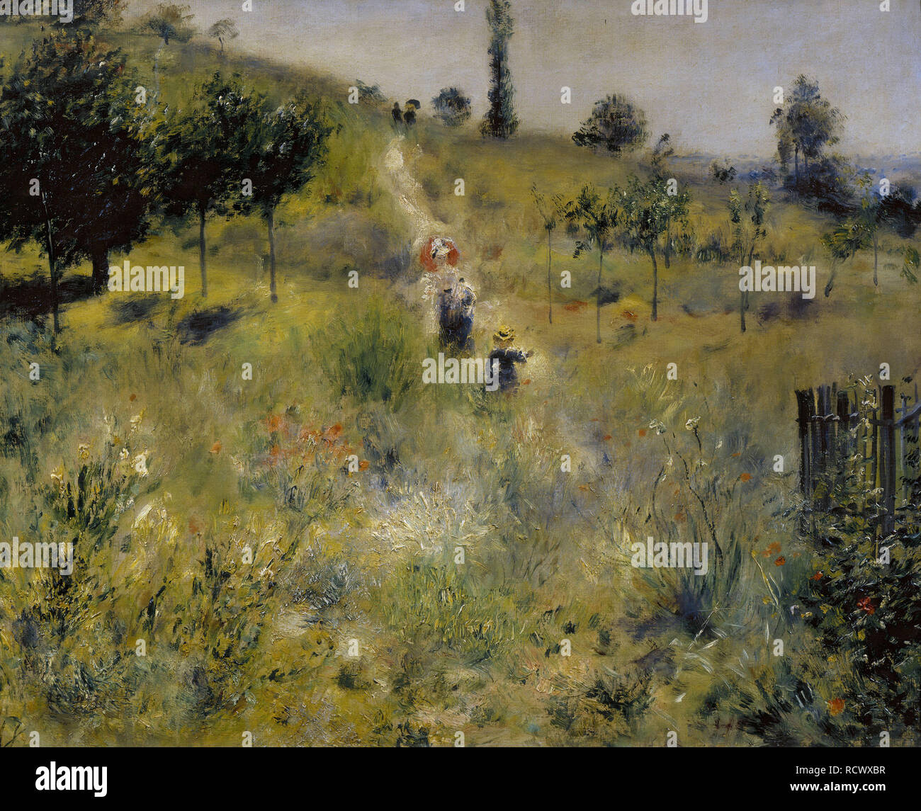 Path Leading through Tall Grass. Museum: Musée d'Orsay, Paris. Author ...