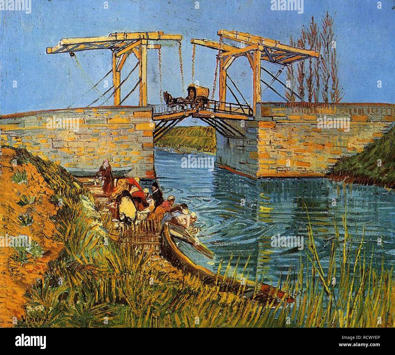 Bridge at Arles (Pont de Langlois). Museum KröllerMüller Museum