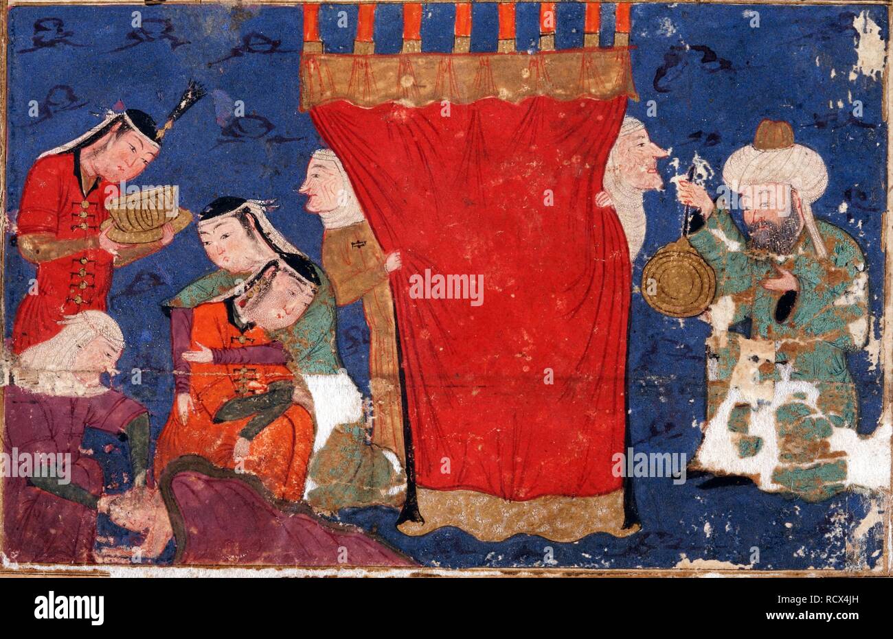 The Birth of Alexander the Great. From: Eskandar-nameh (The Book of