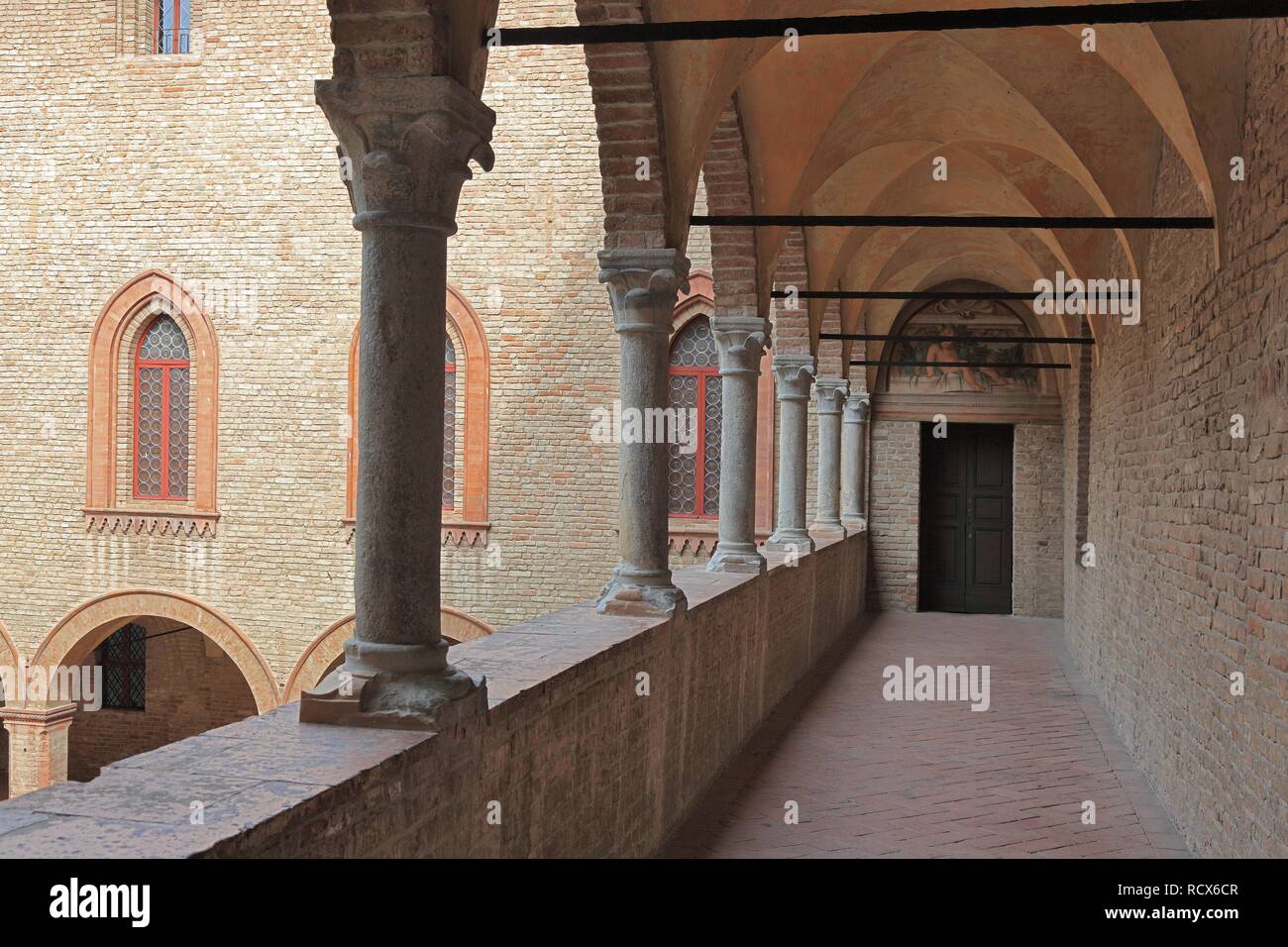 Fontanellato Castle, Rocca Sanvitale, Emilia Romagna, Italy, Europe Stock Photo