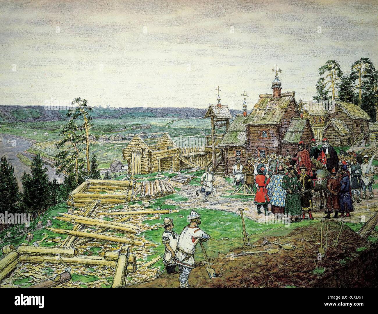 полоцк 10 век. крупнейшие города древней руси. аполлинарий васнецов. московский кремль юрия долгорукого. а.