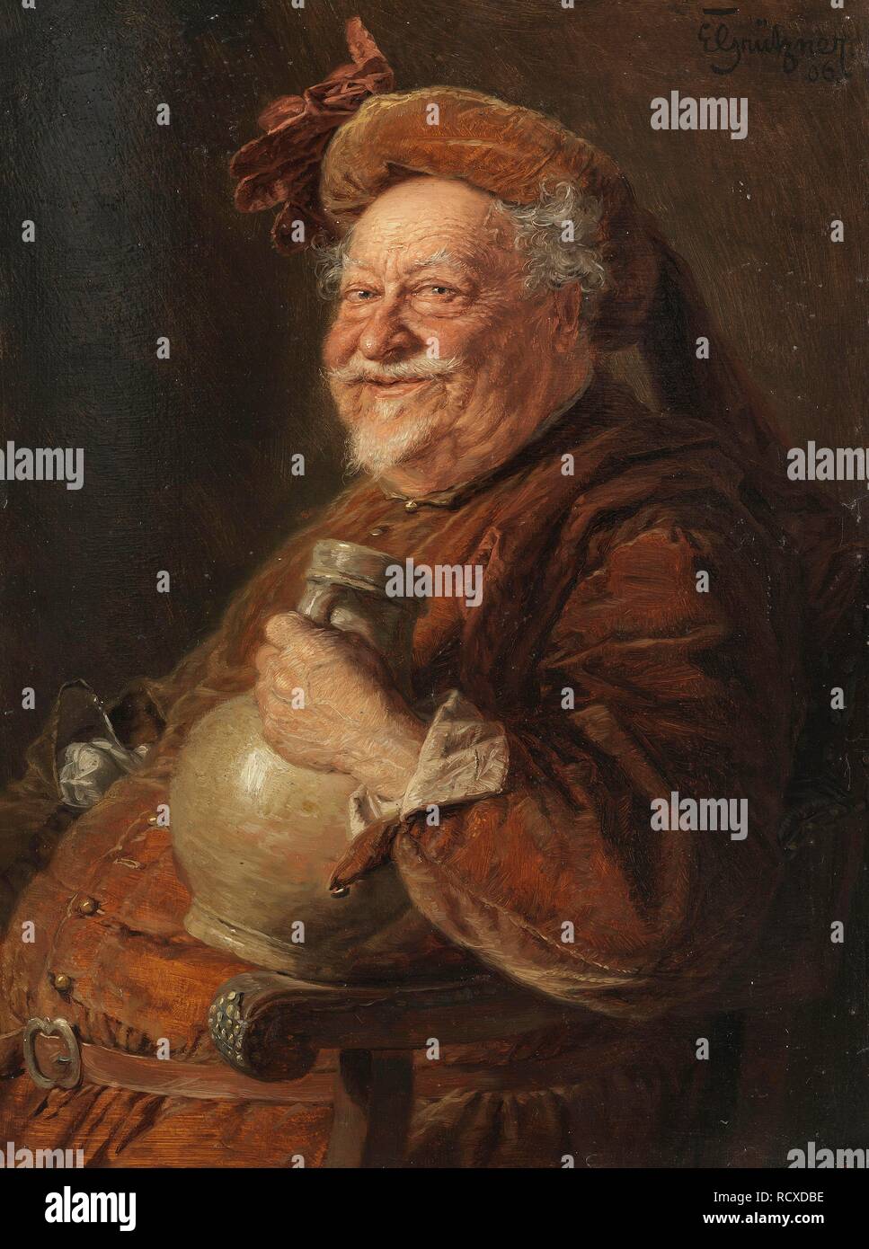 Falstaff. Museum: PRIVATE COLLECTION. Author: Gruetzner, Eduard, von ...